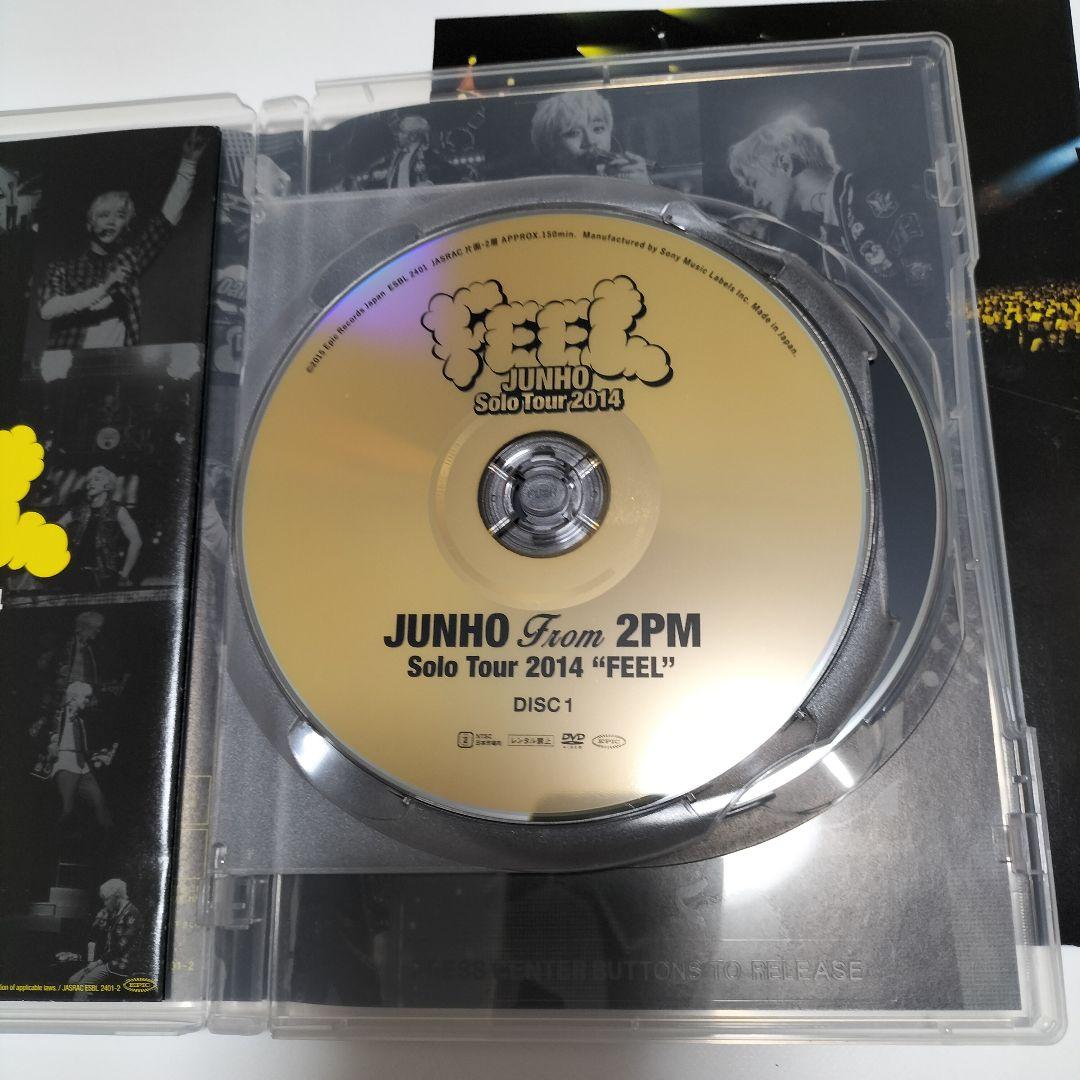 JUNHO/ソロツアー 2014 FEEL　初回生産限定盤DVD　中古
