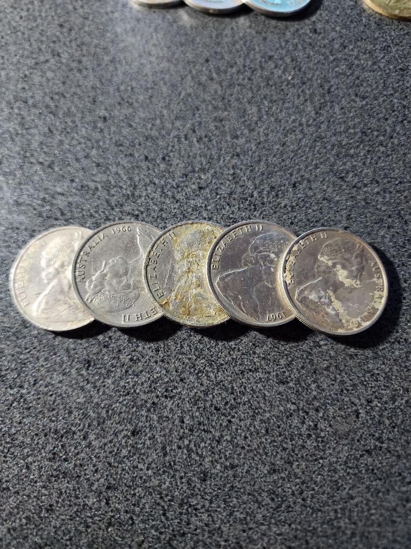 外国硬貨　まとめ売り　370g