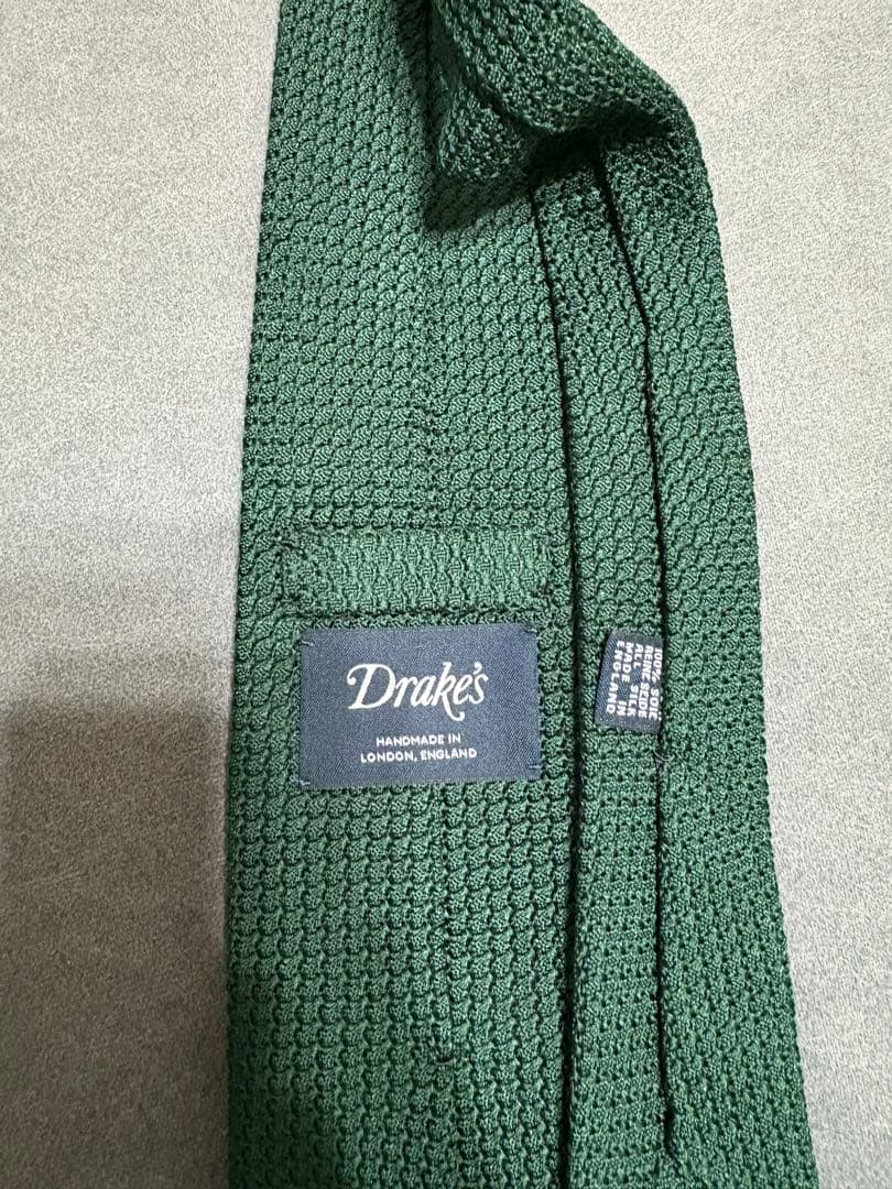 Drake's ニットタイ