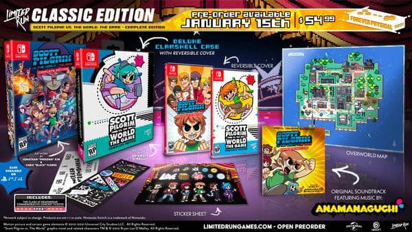 Scott Pilgrim スコット・ピルグラム　スイッチ 北米限定版 新品
