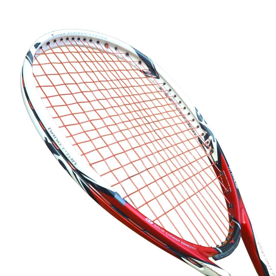 【希少・最終型】ミズノ ソフトテニス ラケット Xyst T1 レッド