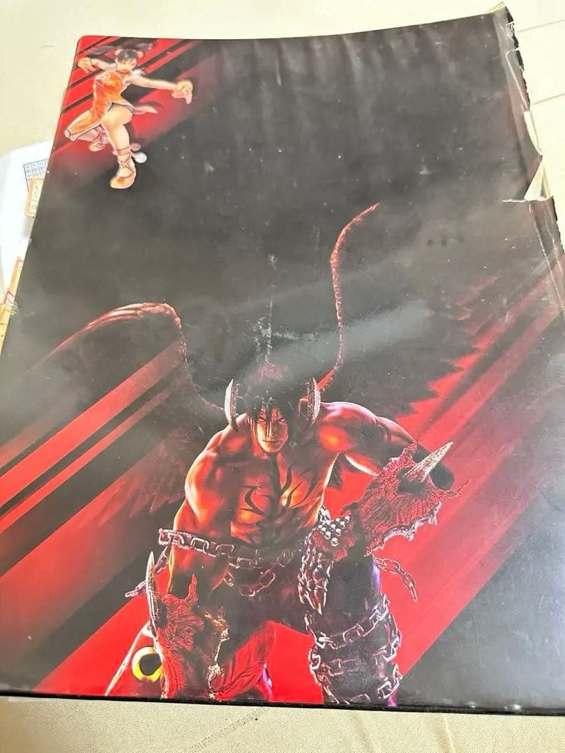 店舗用鉄拳6技表ファイル バンダイナムコゲームス非売品 namco