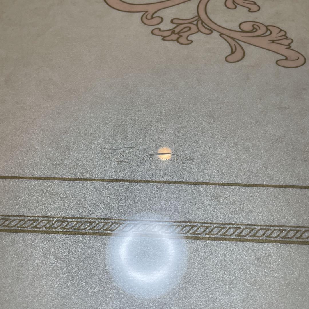 サルタレッリ　フローレンスシリーズ　アイボリー　ダイニングテーブル　120cm