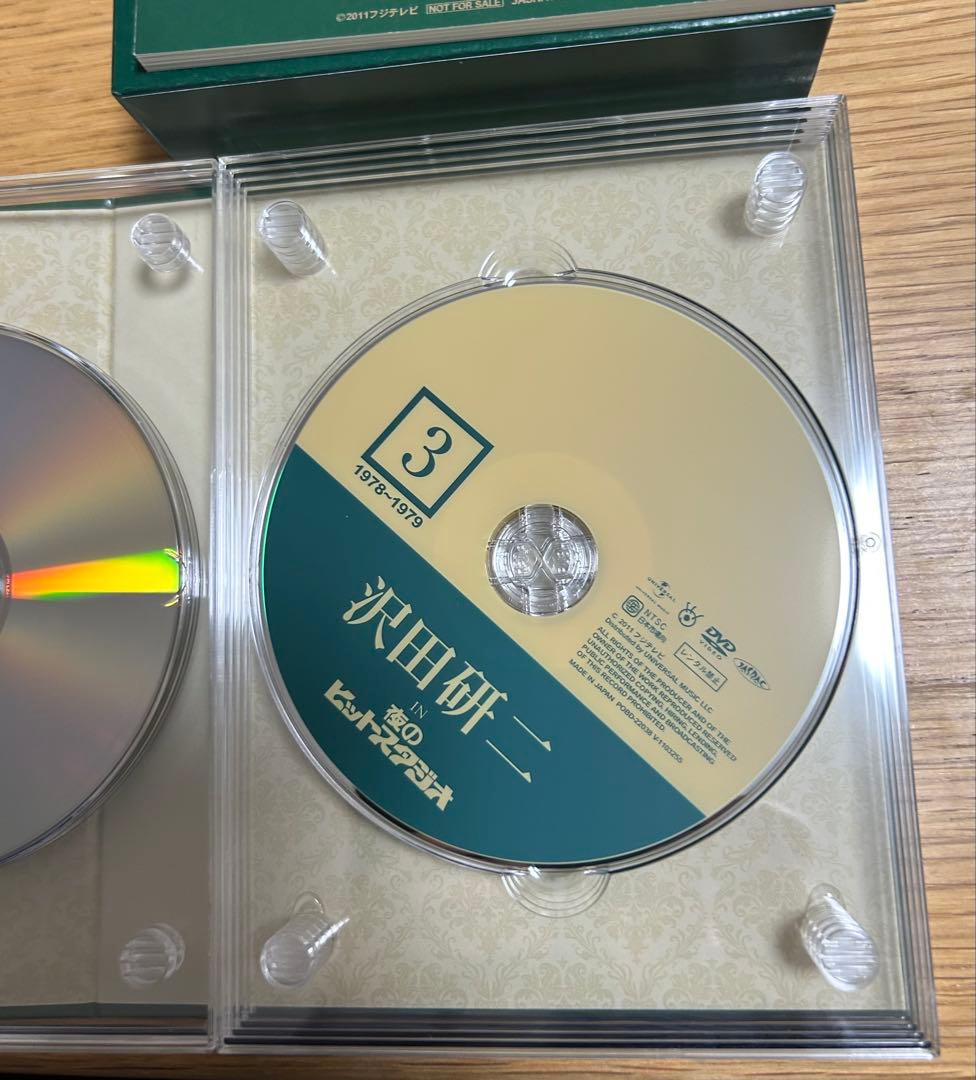 沢田研二 in 夜のヒットスタジオ DVDオビ付き