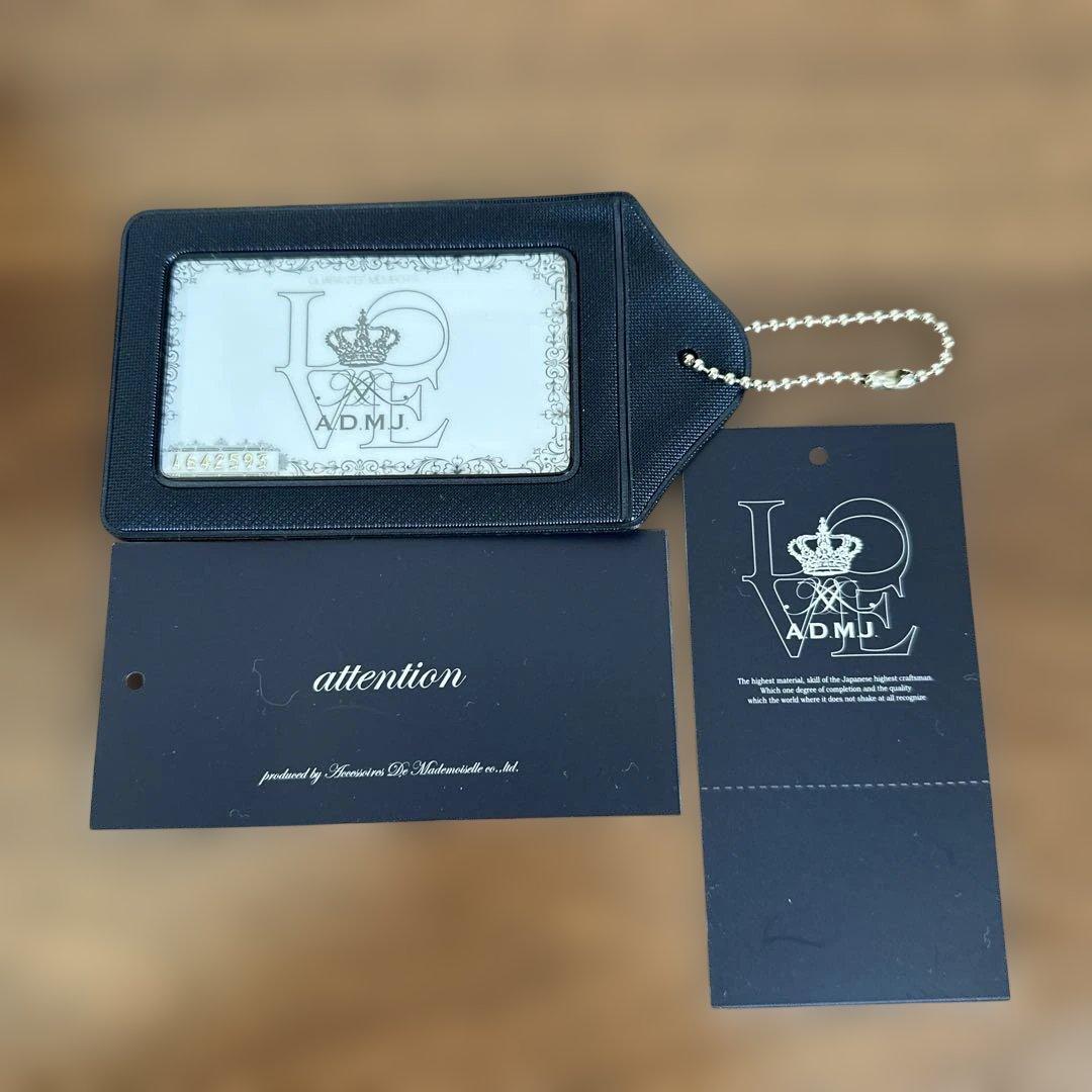 【美品】A.D.M.J. エーディーエムジェイ ハンドバッグ