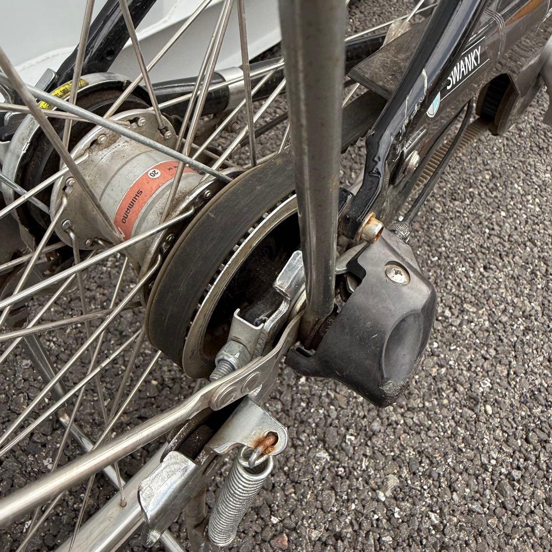 けんけん　自転車 27インチ カゴ/変速機/オートライト付 定価9.6万円