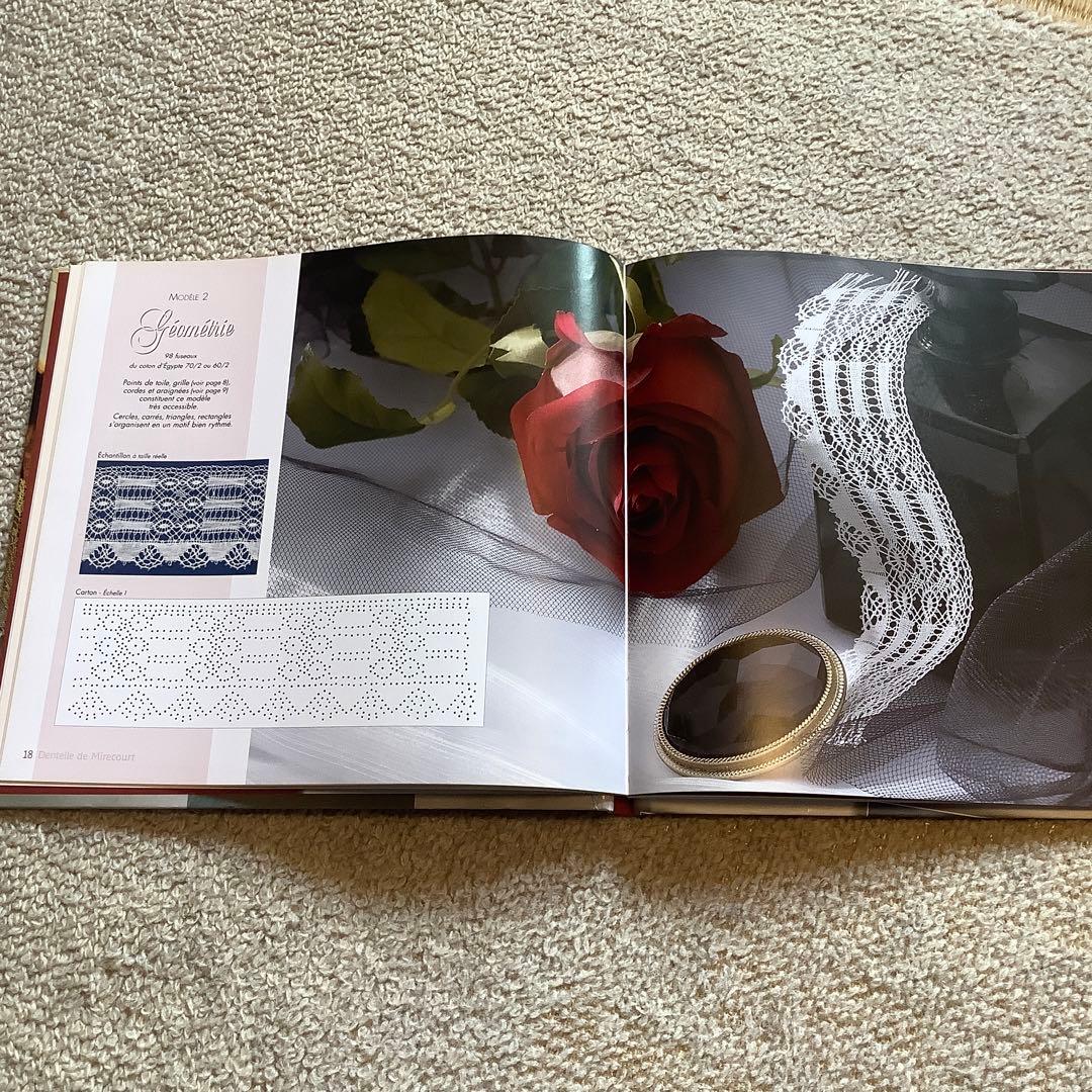 Dentelle de Mirecourt(レース　洋書)
