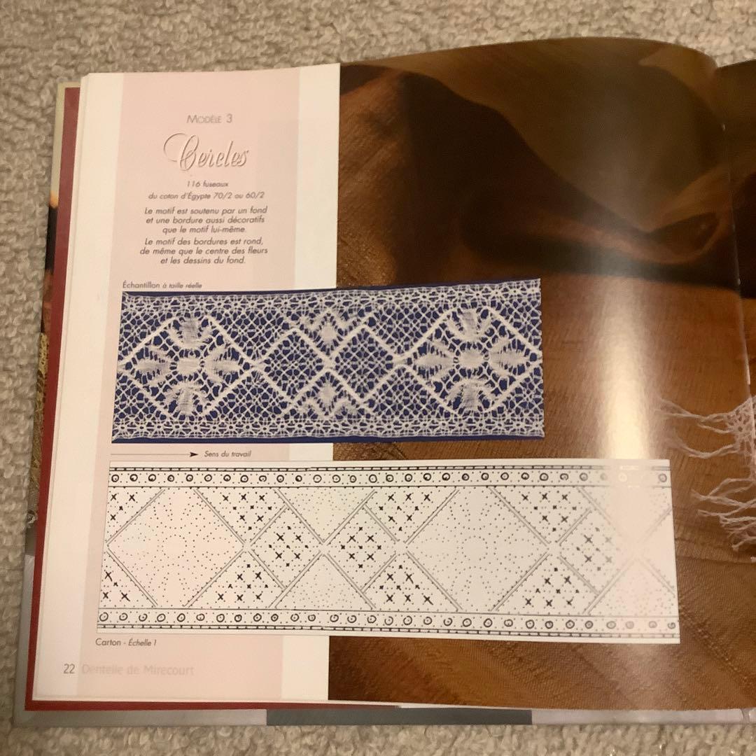 Dentelle de Mirecourt(レース　洋書)