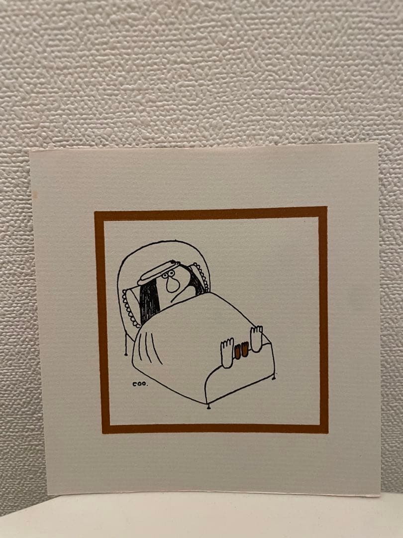 【希少】久里洋二　漫画集　12枚　カバーサイン入り