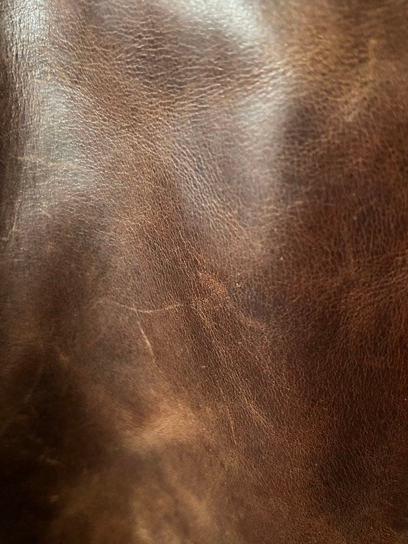 エアロレザーHIGHWAYMAN サイズ42 FQHH ブラウン 英国製　馬革