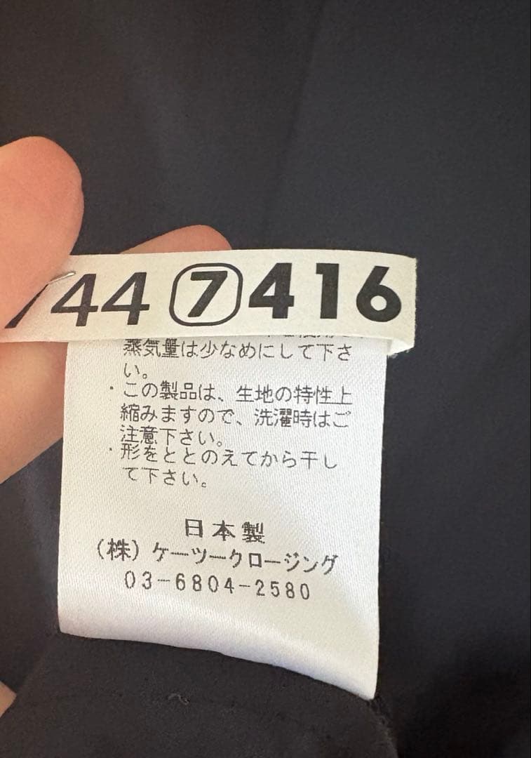 【yori】UVノースリーブマキシワンピース36 ブラック