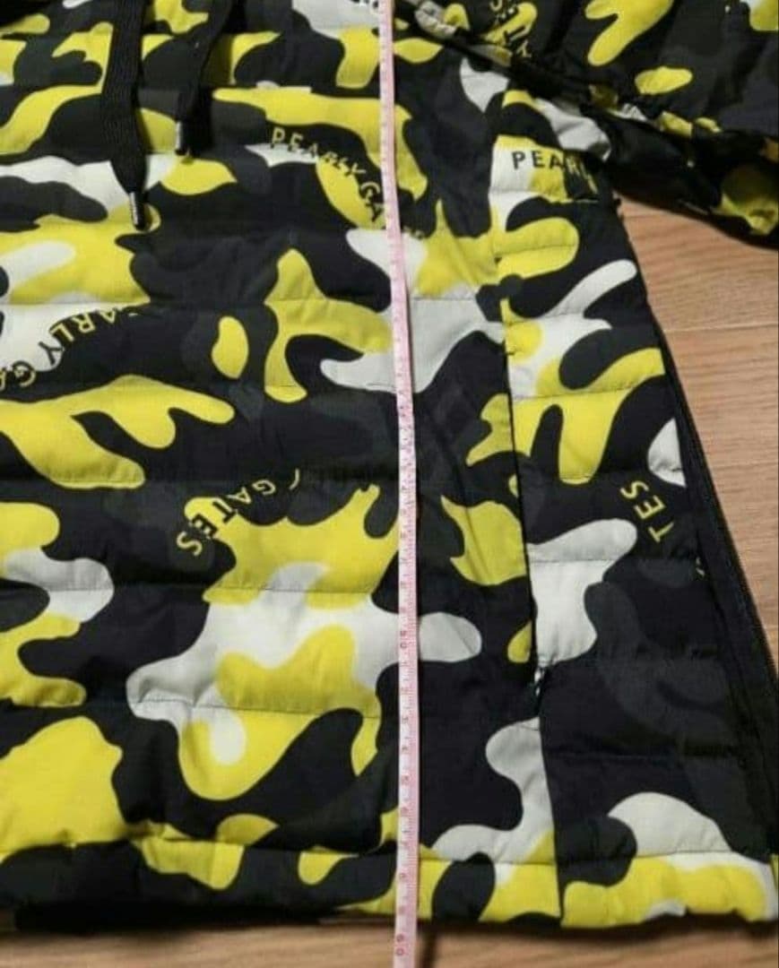 ❣️未使用に近い❣️PGパーリーゲイツカモフラ 迷彩中綿ジャケットセットアップ!