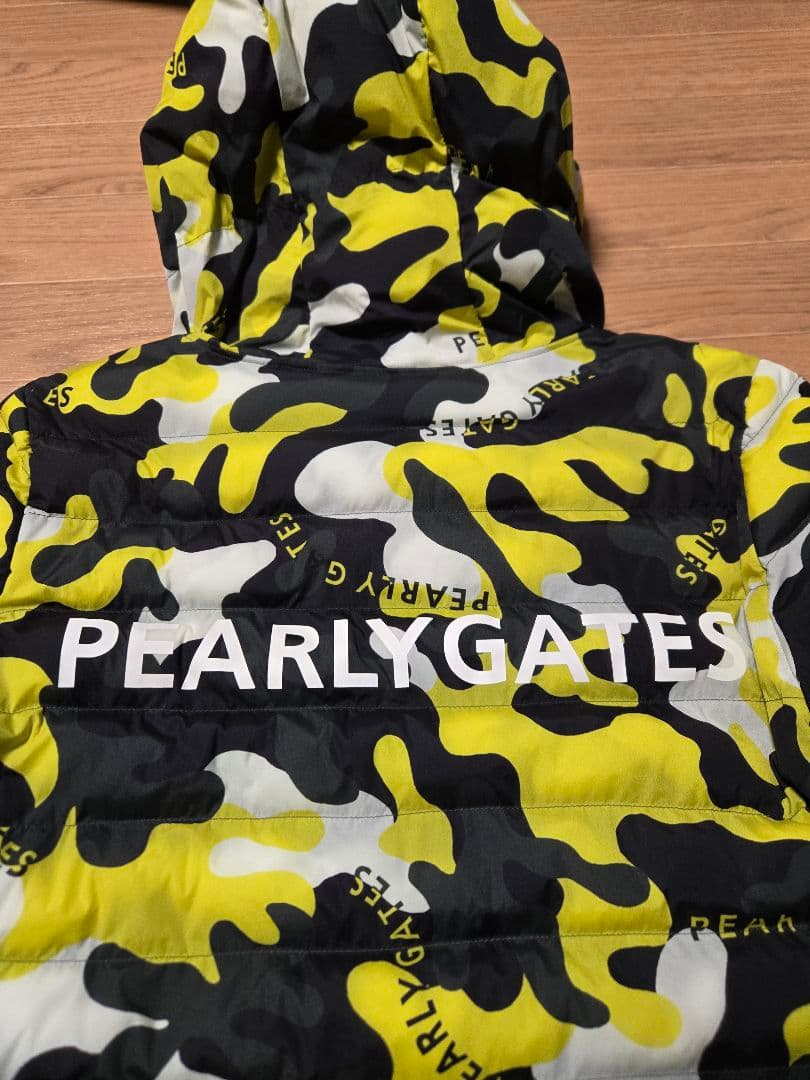 ❣️未使用に近い❣️PGパーリーゲイツカモフラ 迷彩中綿ジャケットセットアップ!