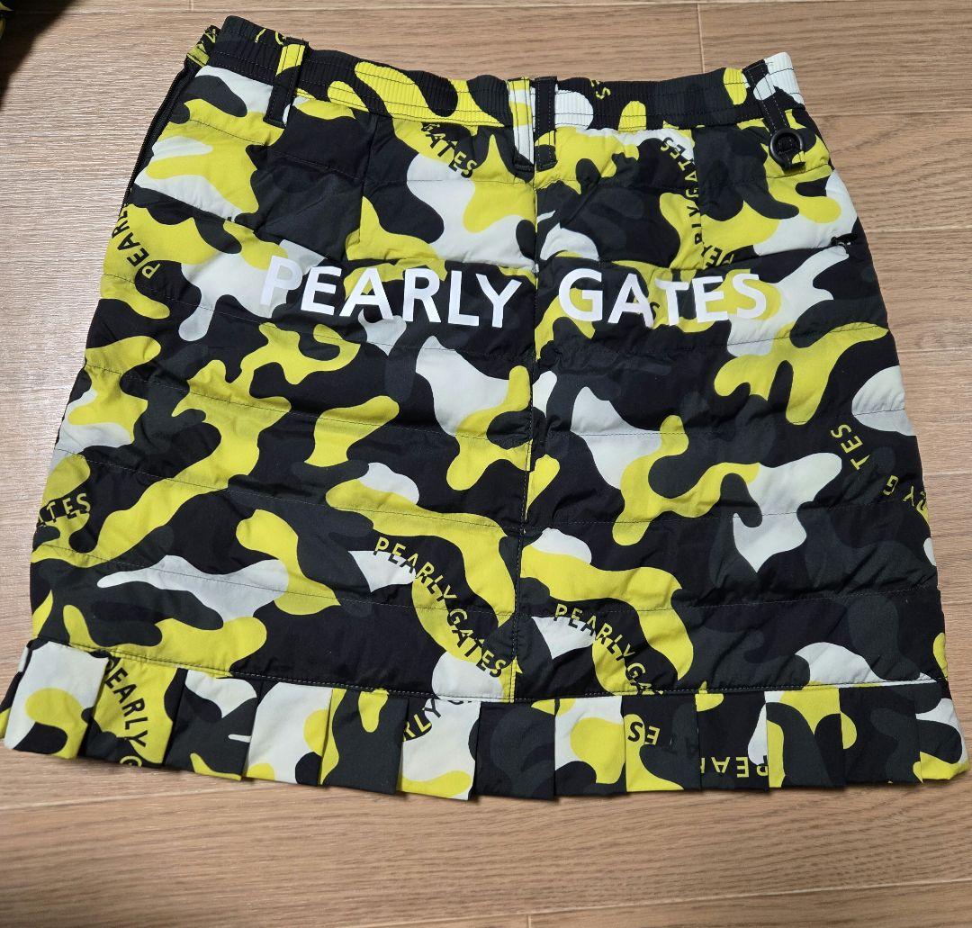 ❣️未使用に近い❣️PGパーリーゲイツカモフラ 迷彩中綿ジャケットセットアップ!