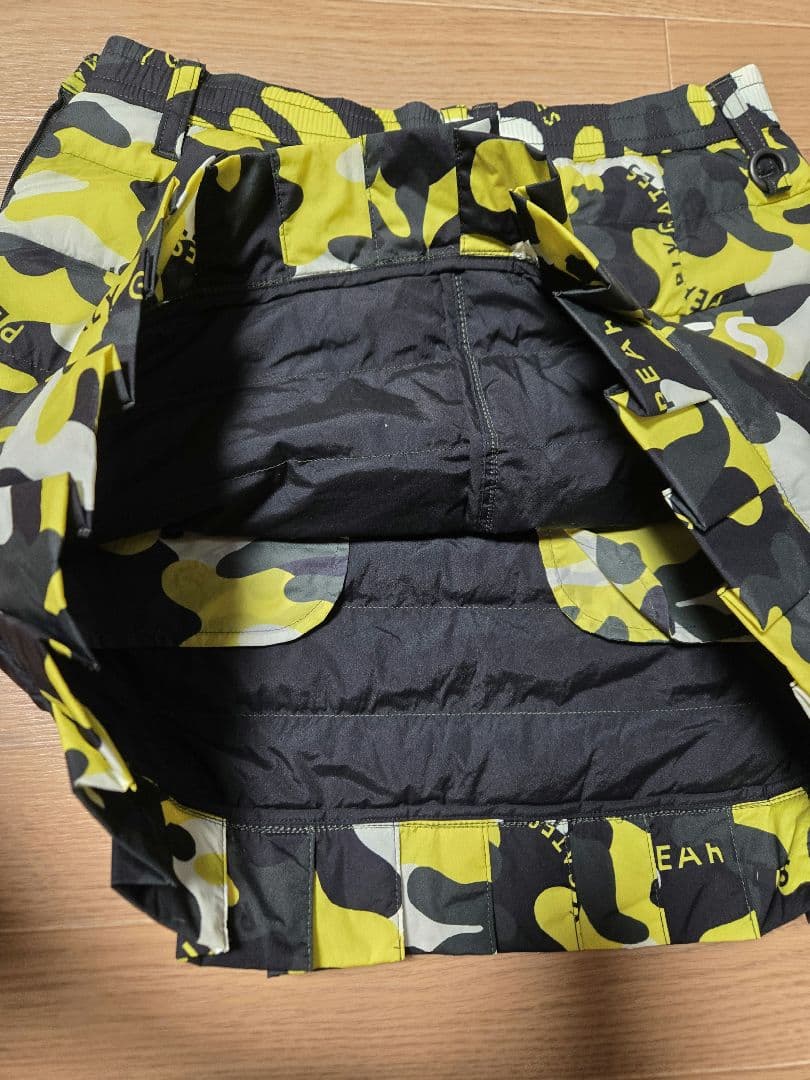 ❣️未使用に近い❣️PGパーリーゲイツカモフラ 迷彩中綿ジャケットセットアップ!