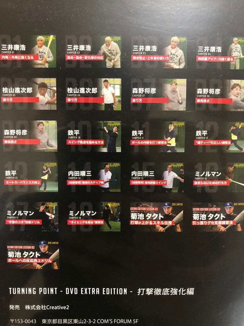 野球DVD ターニングポイント