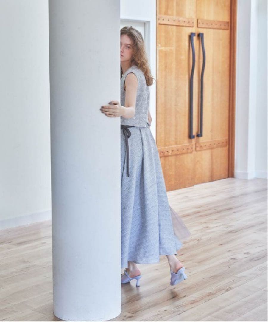 ランダ マルチフラワービジュー ワンピース サイズ1