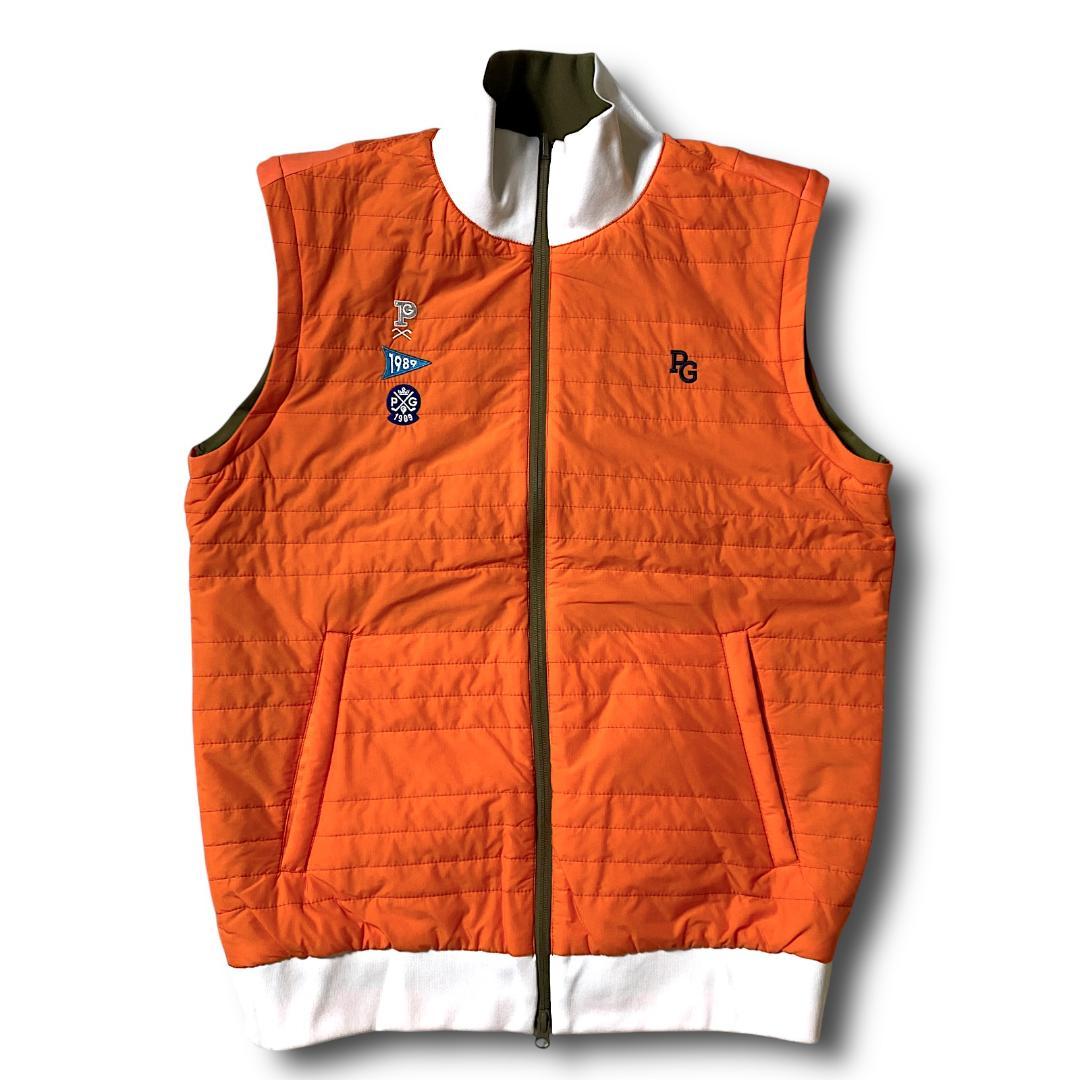 6 定価5.7万 パーリーゲイツ 4WAYブルゾン ベスト リバーシブル 180