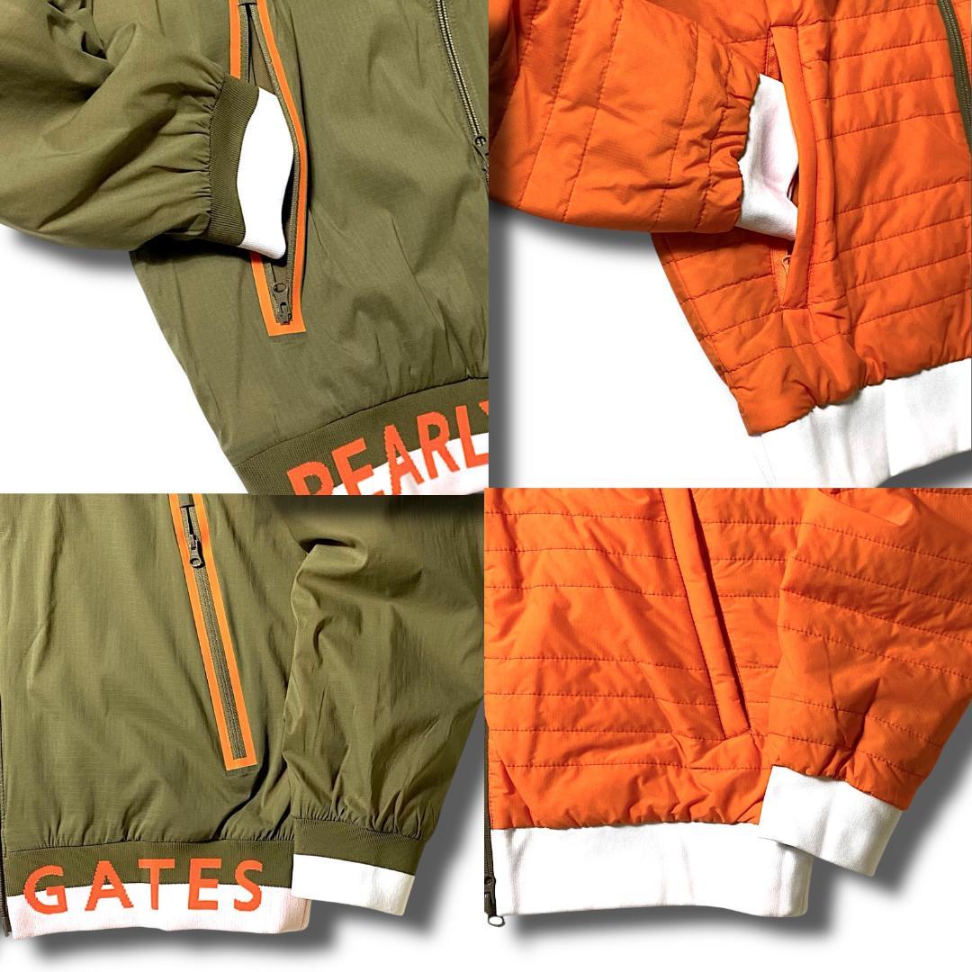 6 定価5.7万 パーリーゲイツ 4WAYブルゾン ベスト リバーシブル 180