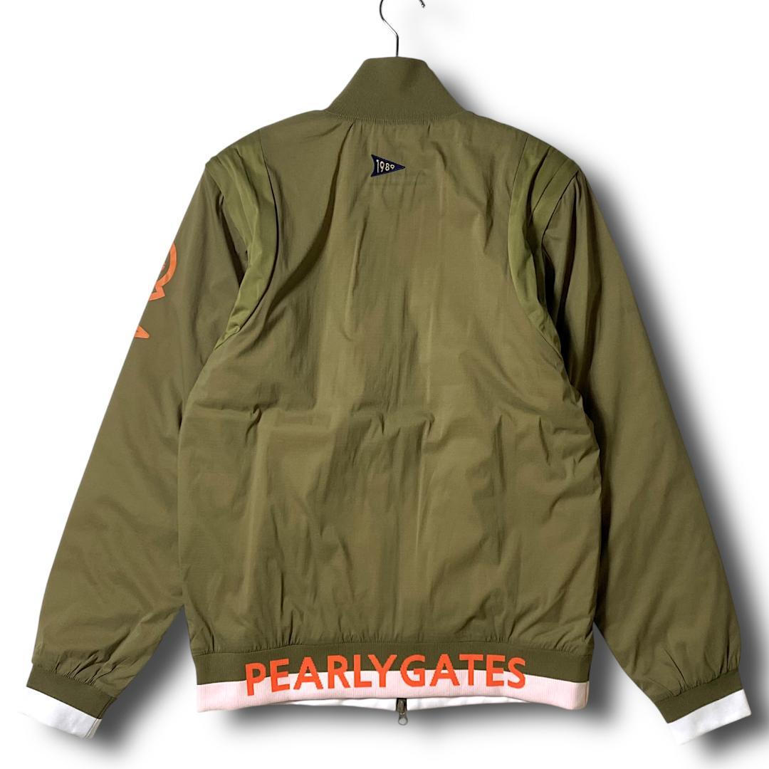 6 定価5.7万 パーリーゲイツ 4WAYブルゾン ベスト リバーシブル 180