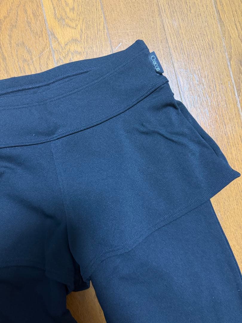 Chacott チャコット　ショートパンツ付きレギンス　M