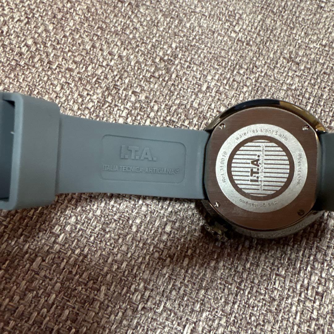 I.T.A. アイティーエー 腕時計 ディスコ・ボランテ ラバー