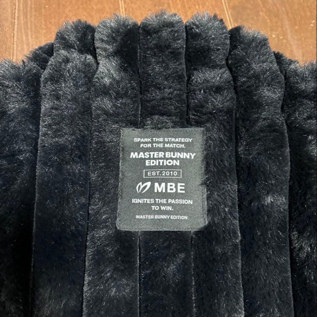 マスターバニースパッタリングエコファーコンビブルゾンブラックサイズ2