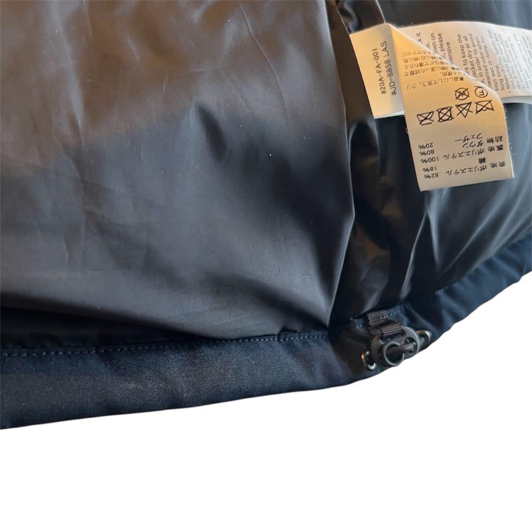 DANTON ダントン フード着脱可 2WAY ベストジャケット ネイビー 38