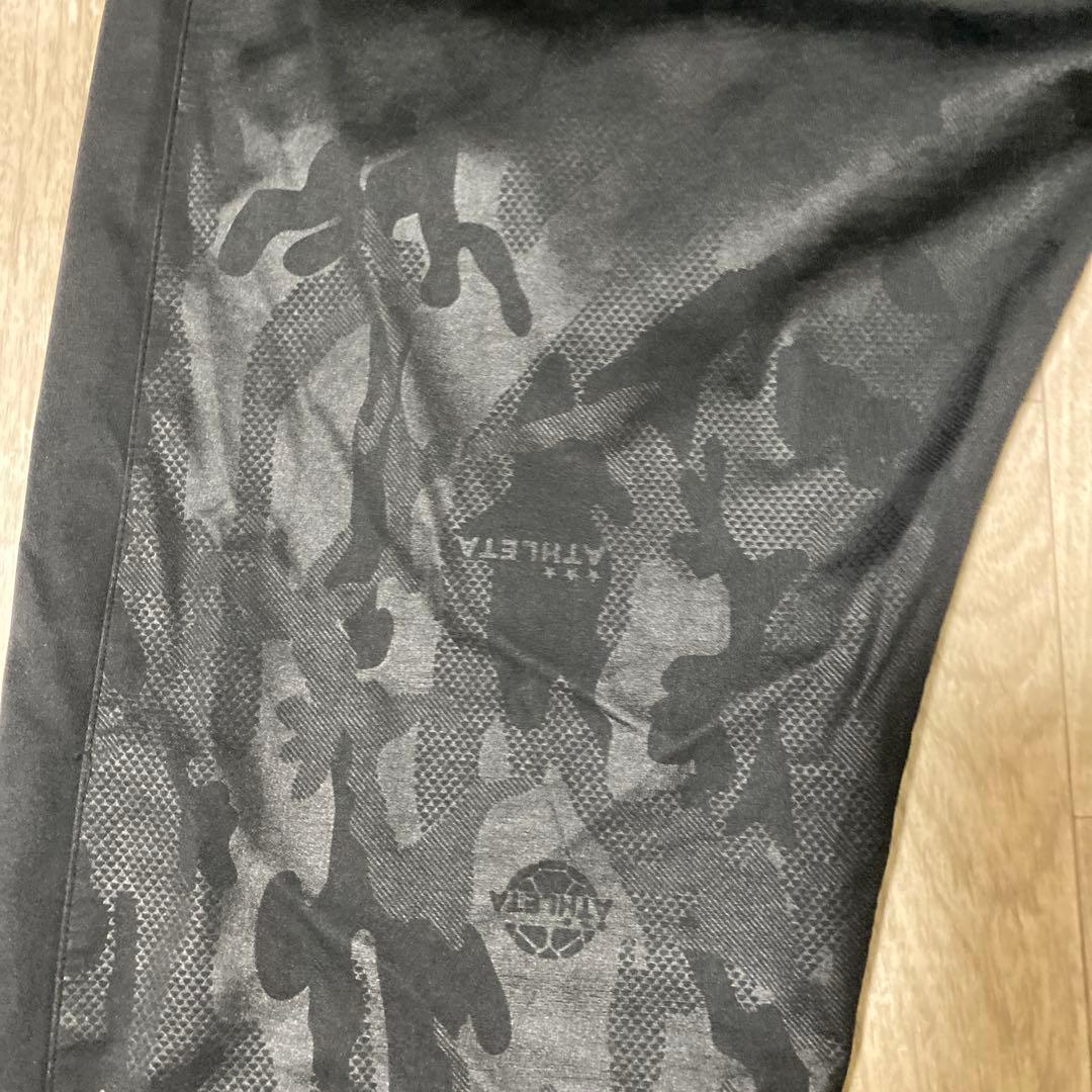 ATHLETA ピステ・ウィンドブレーカー Lサイズ ブラック　上下セットアップ