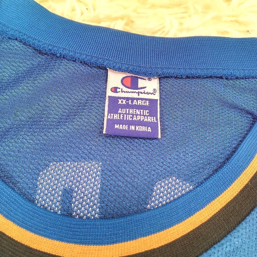 美品 希少 Champion チャンピオン NBA 刺繍ロゴ ユニフォーム