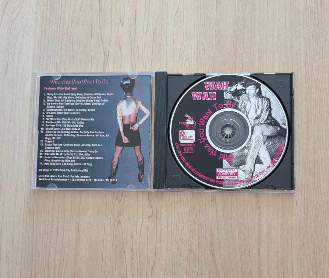 【WAH WAH】G-LUV掲載皿 G-RAP