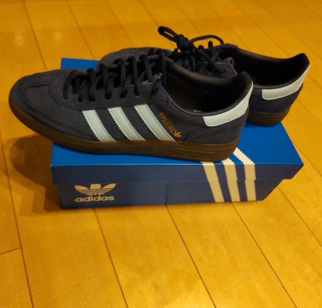 Adidas Spezial ネイビー/ホワイト スニーカー26,5センチ