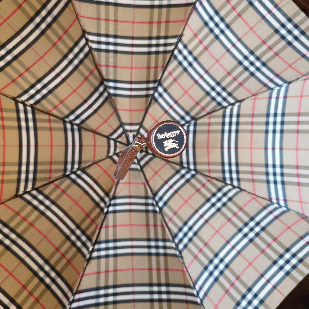 値下げ！BURBERRY◆ノバチェック◆ 折りたたみ傘◆美品◆オシャレ