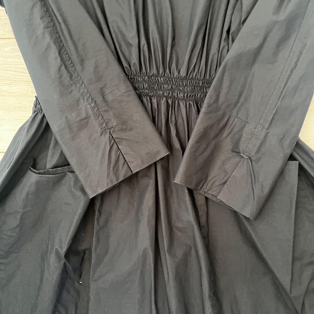 美品 TENNE HANDCRAFTED MODERN シャーリング ワンピース