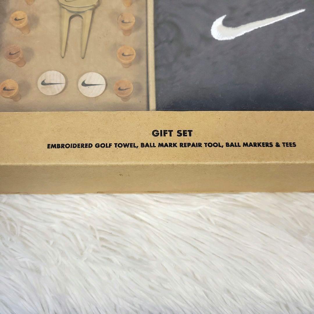 K*Y様 希少✨ナイキ ギフトセット 刺繍タオル ボールマークリペア 木製マーカ