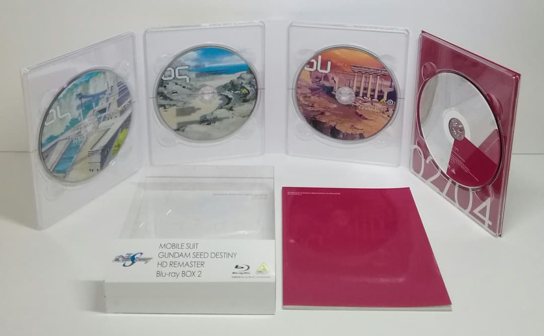 ガンダムSEED Blu-ray BOX 全４本セット 05230406-05S