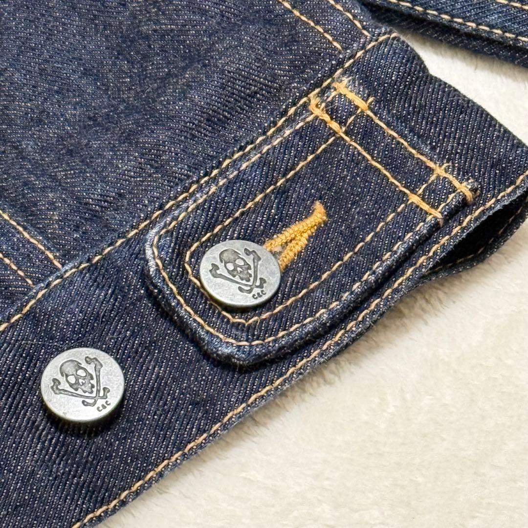 【美品】ケルト&コブラ デニムジャケット Gジャン インディゴ 濃紺 ブルゾン