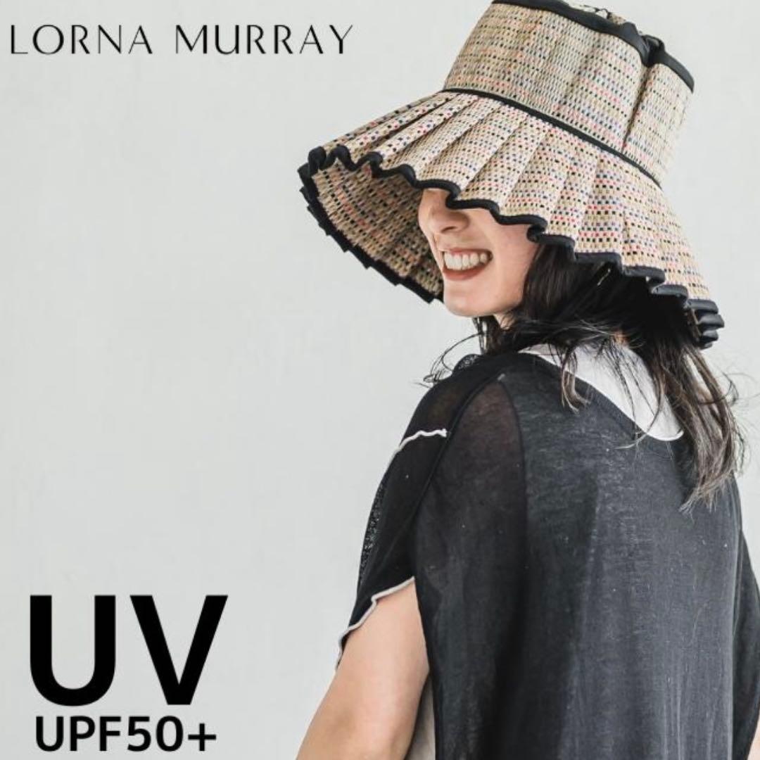 【極美品】ローナマーレイ　正規　Lorna Murray M サイズ　麦わら帽子