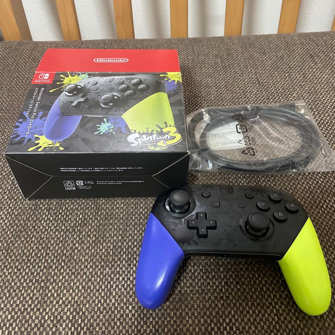 Nintendo Switch LITE コーラルとスプラトゥーン3プロコン