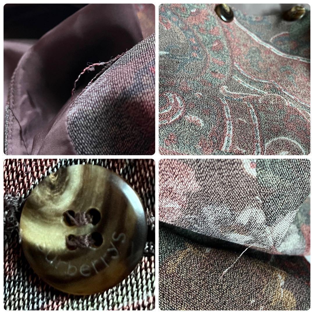 HB 　Burberrys　バーバリーズ　ペイズリー柄　ジャガード