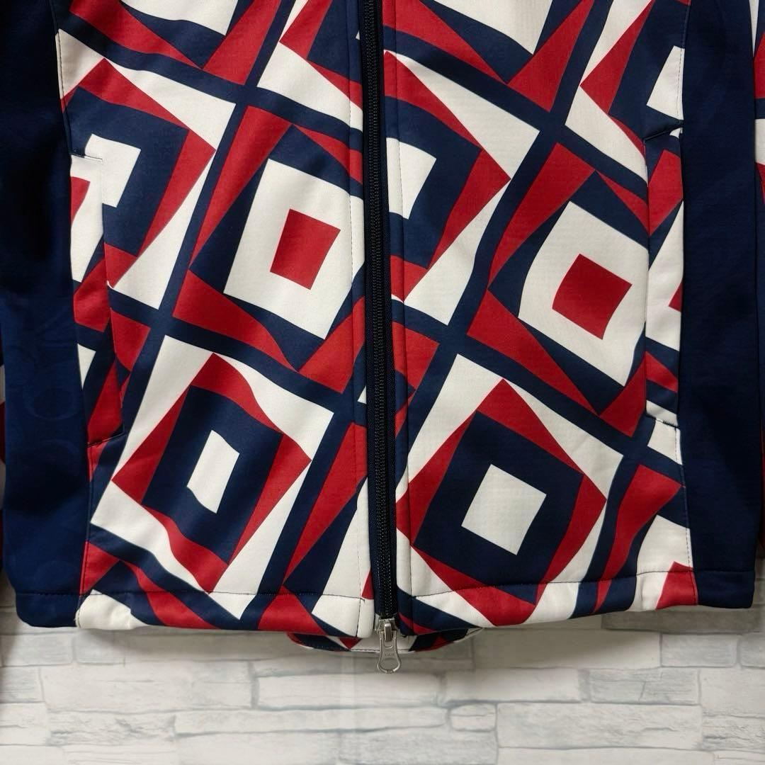 LOUDMOUTH ラウドマウス グラフィック 総柄 ジャージ ゴルフウェア L