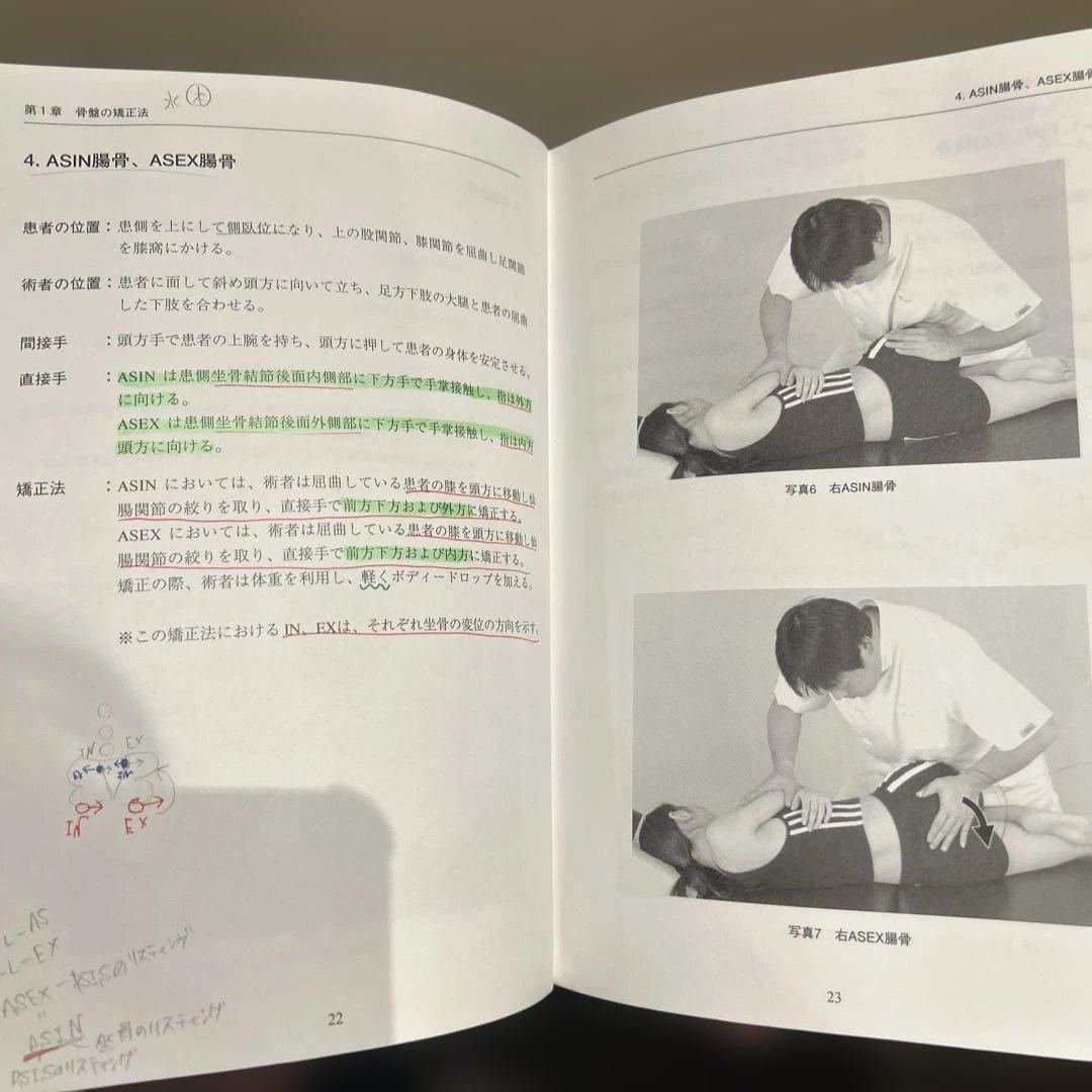 部位別 症状別カイロプラクティックハンドブック 2冊セット　整骨院/整体/接骨院