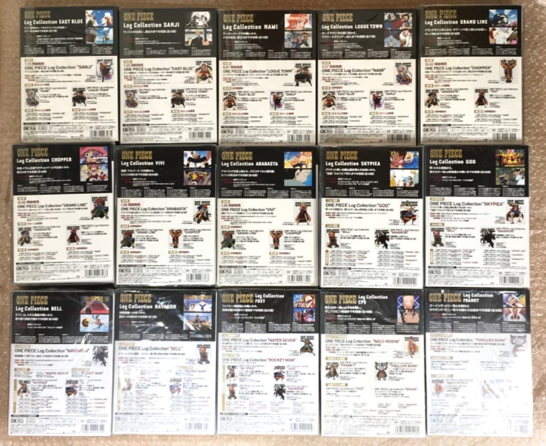 ○【初回特典付き】ワンピース　ログコレクション　1〜44巻セット※抜け有り※