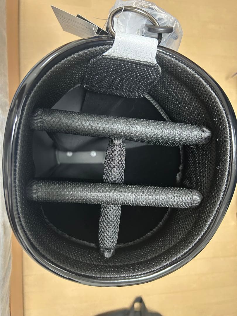 新品未使用品　Kasco MR-1108 ゴルフバッグ ホワイト/ブラック