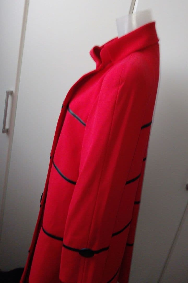 ★美品★VELLA★コート★赤★ヴィンテージ★
