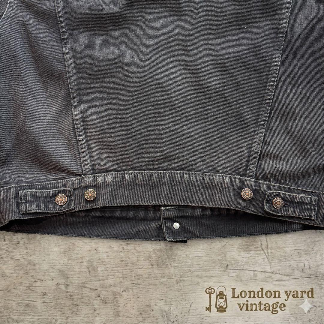 Levi’s 70598 墨黒 ブラックデニムジャケット L#755