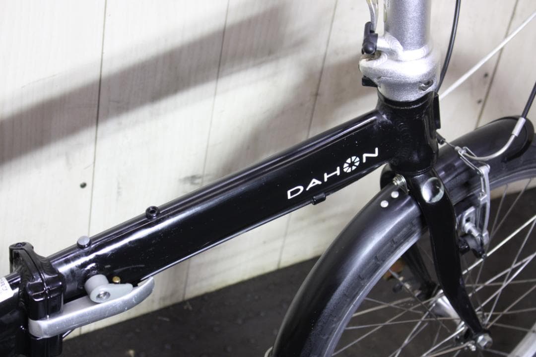 DAHONダホン ROUTE 20インチ アルミ シマノ7段 折り畳み自転車 黒