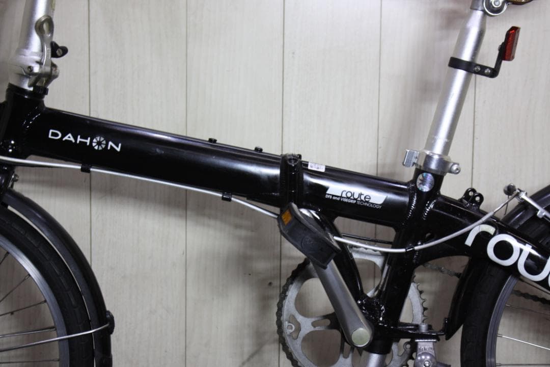 DAHONダホン ROUTE 20インチ アルミ シマノ7段 折り畳み自転車 黒