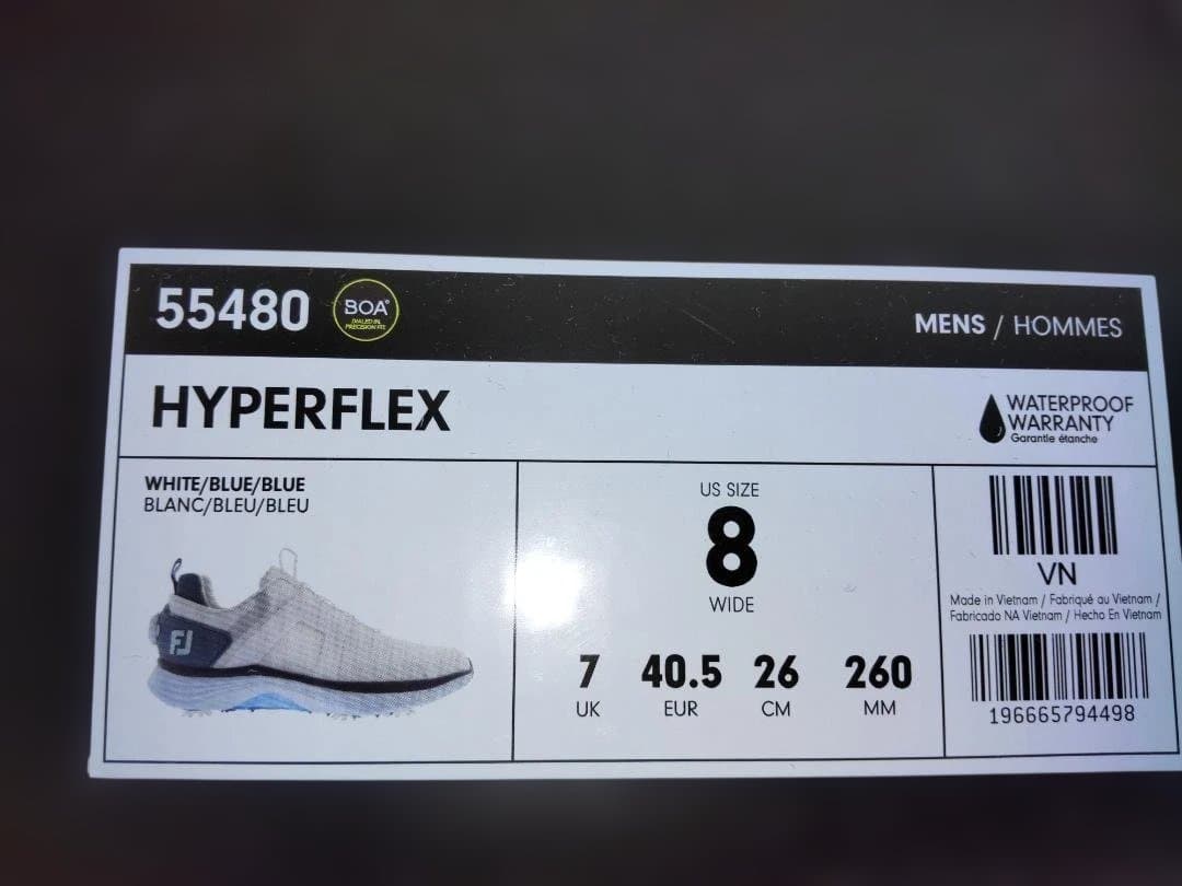 フットジョイ ハイパーフレックスBOA 未使用品 箱付き