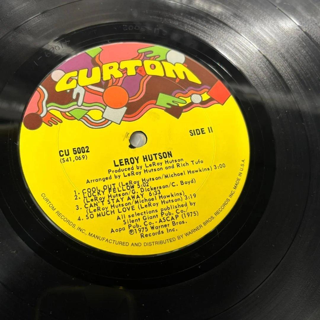 LEROY HUTSON レコード　リロイ・ハトソン　LP　洋楽　レア　希少